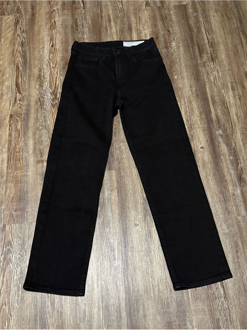 Rag & Bone Hattie Mid Rise Ankle Length Jeans Women's 24 in Rinse Wash Denim